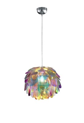 LAMPA WISZĄCA CLOVER TRANSPARENTNY KOLORYZOWANY R30401069