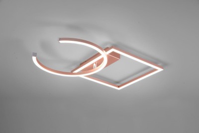 PLAFON PIVOT LED 4000K RÓŻOWE ZŁOTO R62162499