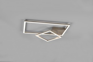 PLAFON PADELLA LED 3000K NIKIEL MAT R62642107