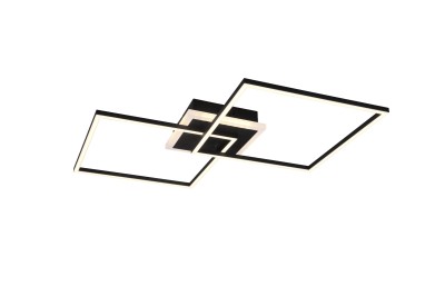 PLAFON ARRIBO S LED RGBW CZARNY MAT R62843132