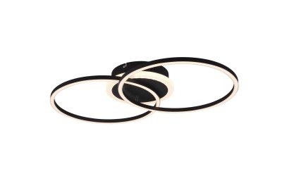 PLAFON ARRIBO R LED RGBW CZARNY MAT R62853132