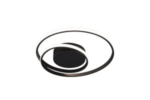 PLAFON ZIBAL LED CZARNY R62911132