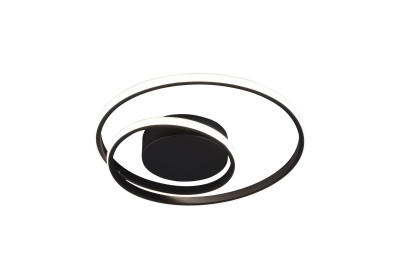 PLAFON ZIBAL LED CZARNY R62911132