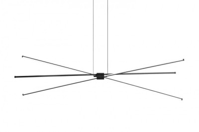 LAMPA WISZĄCA JAX LED CZARNY AZ3135