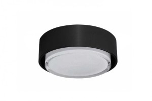 OCZKO WPUSTOWE ŁAZIENKOWE KASTORIA LED IP44 CZARNY AZ4389