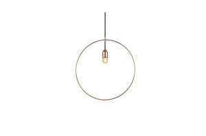 LAMPA WISZĄCA KRUG MIEDZIANY AZ2113