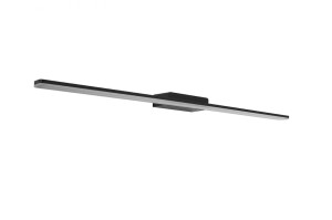 KINKIET ŁAZIENKOWY EPSILON 90 LED 3000K CZARNY AZ3349