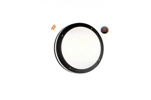 PLAFON/KINKIET ZEWNĘTRZNY FANO R30 LED SMART RGB IP54 CIEMNY SZARY AZ4784