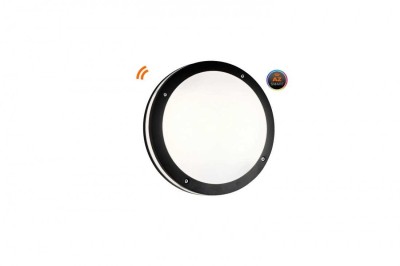 PLAFON/KINKIET ZEWNĘTRZNY FANO R30 LED SMART RGB IP54 CIEMNY SZARY AZ4784