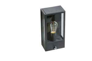 KINKIET ZEWNĘTRZNY NIKLAS SENSOR IP44 CZARNY AZ4487