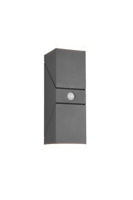 KINKIET ZEWNĘTRZNY AVON 2 LED Z CZUJNIKIEM RUCHU I ZMIERZCHU 270669242