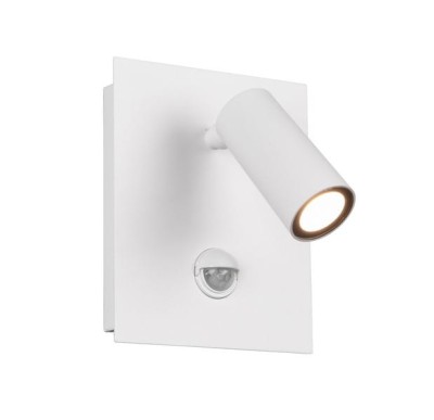 KINKIET/SPOT ZEWNĘTRZNY TUNGA 1 LED BIAŁY CZUJNIK RUCHU 222969131
