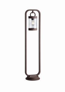 LATARNIA OGRODOWA SAMBESI 100 MIEDZIANY Z CZUJNIKIEM ZMIERZCHU 404160124