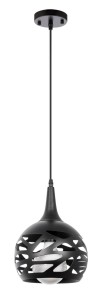 Lampa wisząca W-1735/1 CZARNY