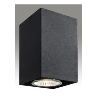 Tyber 3 plafon 1 pł kwadrat czarny