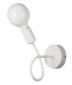 Kinkiet K-LOOP/1 BIAŁY