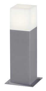 SŁUPEK ZEWNĘTRZNY HUDSON 30 IP44 TYTANOWY/BIAŁY 520060187