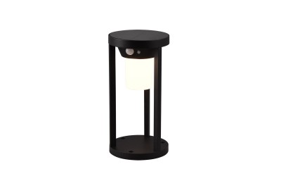 SŁUPEK ZEWNĘTRZNY CARMO 25 LED IP54 CZARNY Z CZUJNIKIEM RUCHU 541069132