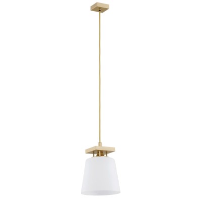 LAMPA WISZĄCA ARDEN 1 BIAŁY/ZŁOTY 8261
