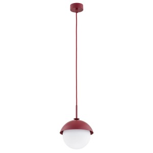 LAMPA WISZĄCA CAPPELLO CZERWONY/BIAŁY 8296