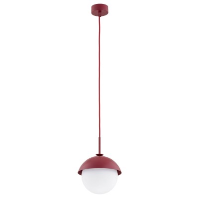 LAMPA WISZĄCA CAPPELLO CZERWONY/BIAŁY 8296