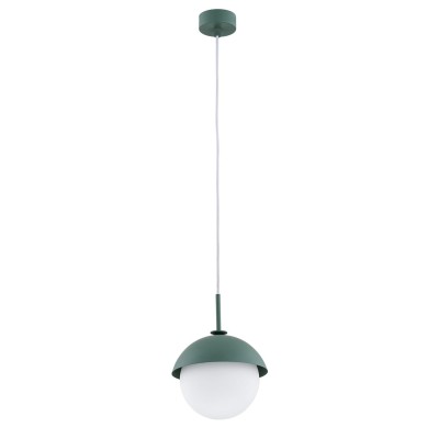 LAMPA WISZĄCA CAPPELLO ZIELONY/BIAŁY 8297