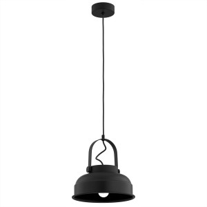 LAMPA WISZĄCA DAKOTA CZARNY 8285