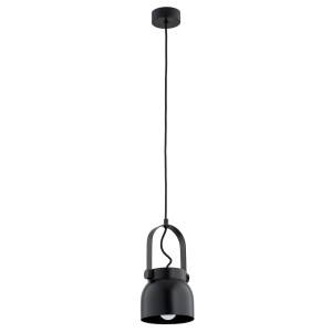 LAMPA WISZĄCA LOGAN S 1 CZARNY 8291