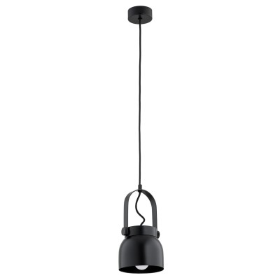 LAMPA WISZĄCA LOGAN S 1 CZARNY 8291