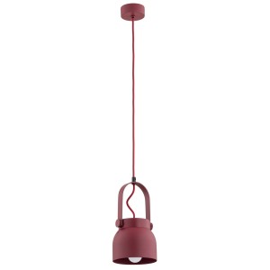 LAMPA WISZĄCA LOGAN S 1 CZERWONY 8292