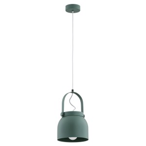 LAMPA WISZĄCA LOGAN M 1 ZIELONY 8283
