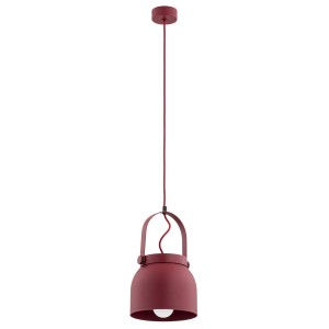 LAMPA WISZĄCA LOGAN M 1 CZERWONY 8282