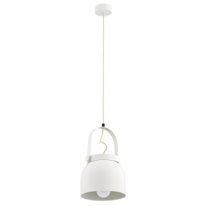 LAMPA WISZĄCA LOGAN M 1 BIAŁY 8280