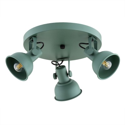 REFLEKTOR/PLAFON LENORA 3 ZIELONY 6265