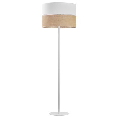 LAMPA PODŁOGOWA LINOBIANCO JUTA/BIAŁY 5241