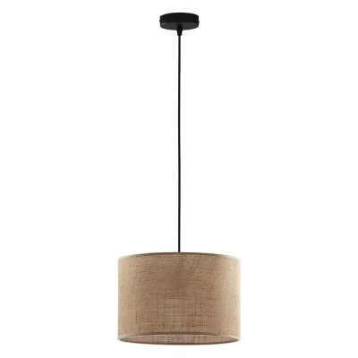 LAMPA WISZĄCA JUTA 30 BRĄZOWY/CZARNY 6580