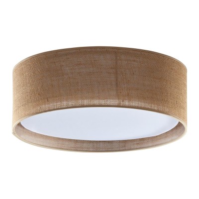 PLAFON/LAMPA SUFITOWA JUTA 60 BRĄZOWY/CZARNY 6584
