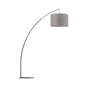 LAMPA PODŁOGOWA MOBY GRAY SZARY/CZARNY 5487