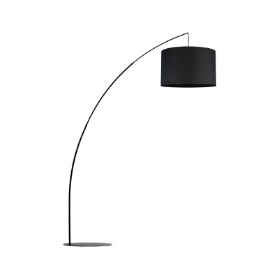 LAMPA PODŁOGOWA MOBY BLACK CZARNY 5485
