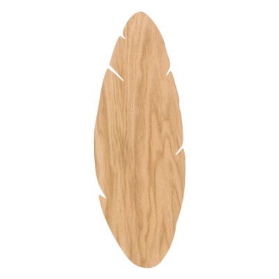 KINKIET HOJA WOOD 2 JASNE DREWNO 4678