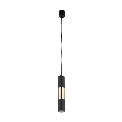 LAMPA WISZĄCA VIVIEN BLACK/GOLD 1 CZARNY/ZŁOTY 4756