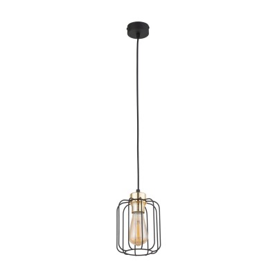 LAMPA WISZĄCA GALAXY NEW 1 CZARNY/ZŁOTY 4714