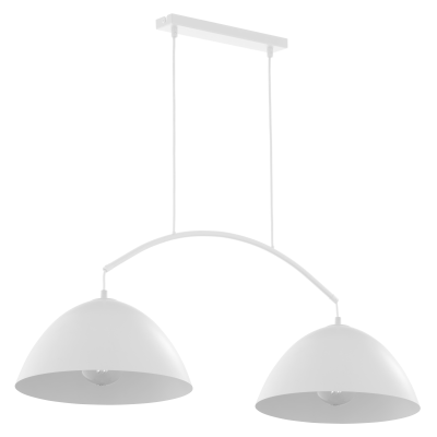 LAMPA WISZĄCA FARO WHITE NEW 2 BIAŁY 6007