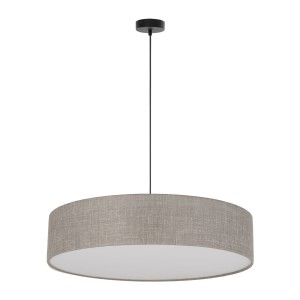 LAMPA WISZĄCA RONDO LINEN 3 BEŻOWY 6249