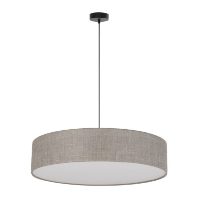 LAMPA WISZĄCA RONDO LINEN 3 BEŻOWY 6249