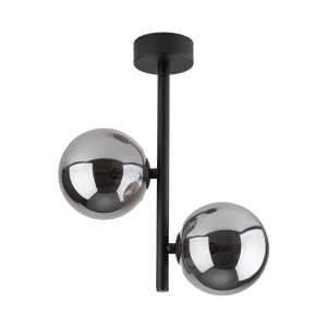 LAMPA SUFITOWA ESTERA BLACK 2 CZARNY 6706