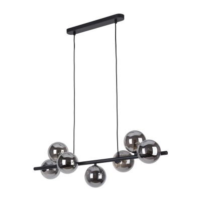 LAMPA WISZĄCA ESTERA BLACK 7 CZARNY 5666