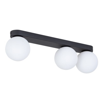 LAMPA SUFITOWA/PLAFON BIANCA BLACK 3 BIAŁY/CZARNY 5683