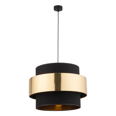 LAMPA WISZĄCA CALISTO 3 CZARNY/ZŁOTY 4706
