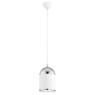 Lampa wisząca ANDROS 1pl Biały Chrom
